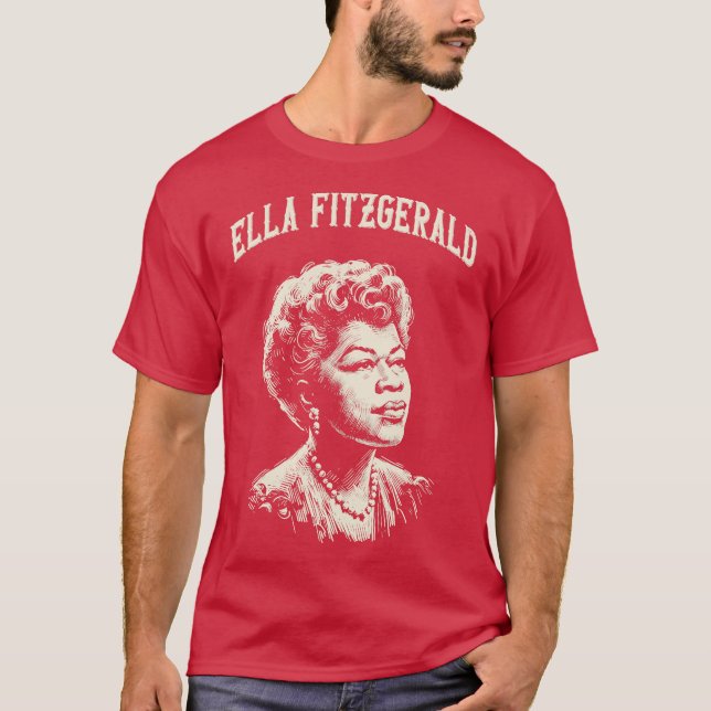 ella fitzgerald T-Shirt (Front)