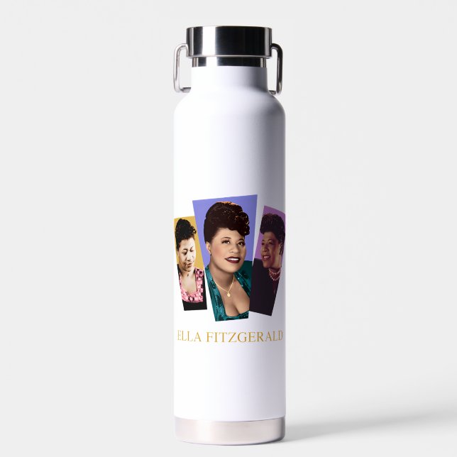 Ella Fitzgerald Water Bottle (Front)