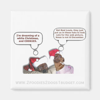 Ella & Louie Discuss Life - Magnet