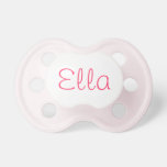Ella Personalized Baby Name Pacifier at Zazzle