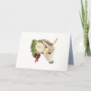 Ella the Christmas Donkey Card