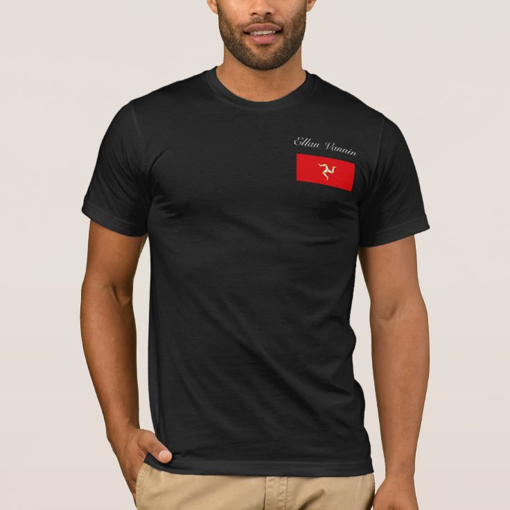 ELLAN VANNIN (Isle Of Man) T-Shirt | Zazzle
