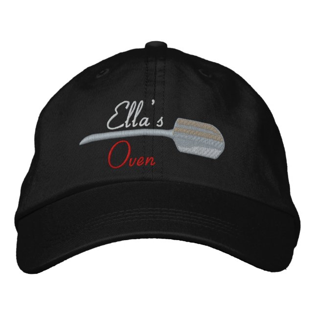 Ella's, Oven Embroidered Baseball Cap (Front)