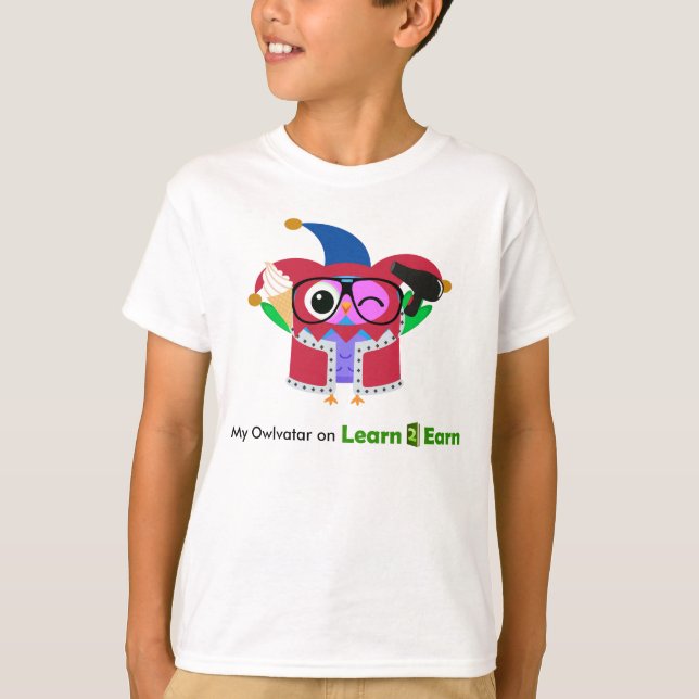 Ella's Owlvatar T-Shirt (Front)