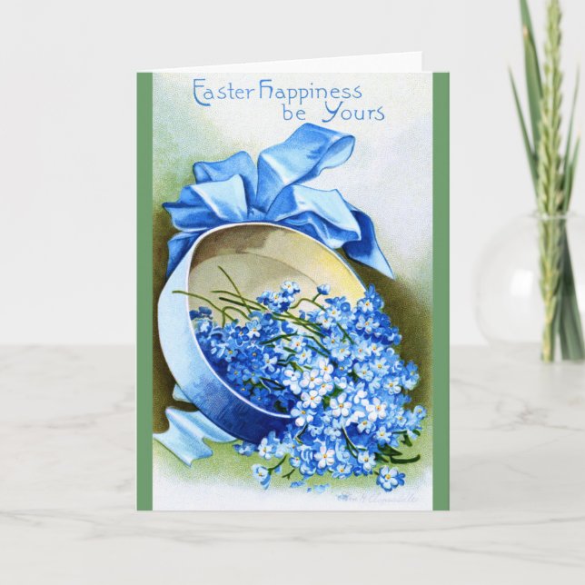 Ellen H. Clapsaddle: Box of Forget-Me-Not Holiday Card (Front)