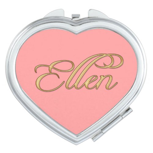 ELLEN Name Branded Gift for Women Makeup Mirror