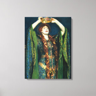 Ellen Terry as Lady Macbeth by John Singer Sargent Canvas Print