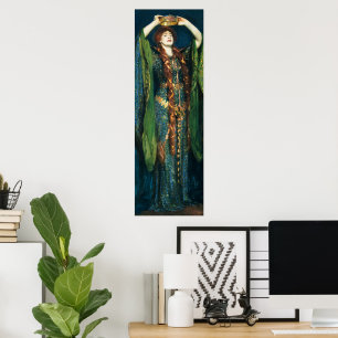 Ellen Terry as Lady Macbeth by John Singer Sargent Poster