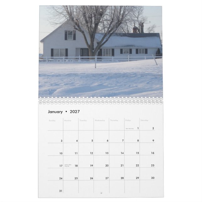 Eller Calendar 2011 (Jan 2027)