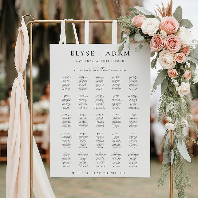 Ellesmere 25 Table + Bridal Table Seating Chart (Creator Uploaded)