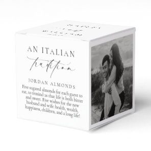Ellesmere An Italian Tradition 5 Sugared Almonds Favor Boxes