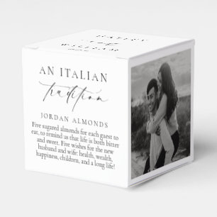 Ellesmere An Italian Tradition 5 Sugared Almonds Favor Boxes