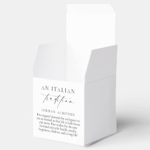 Ellesmere An Italian Tradition 5 Sugared Almonds Favor Boxes