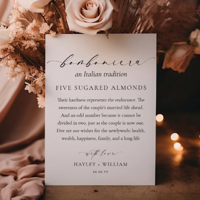 Ellesmere An Italian Tradition 5 Sugared Almonds Foam Board (Creator Uploaded)