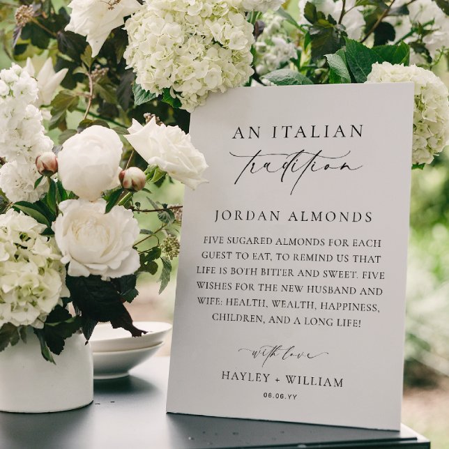 Ellesmere An Italian Tradition Sugared Almonds Foam Board (Creator Uploaded)