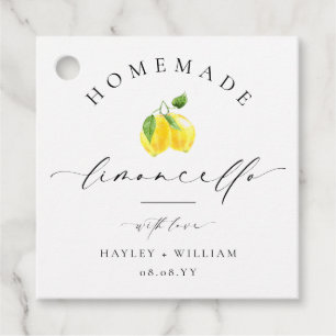 Ellesmere Limoncello Favor Tags