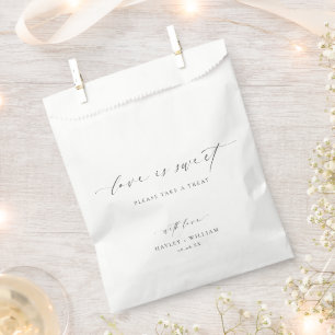 Ellesmere Love Is Sweet Wedding Favor Bags