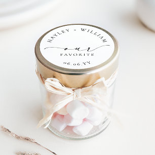 Ellesmere Our Favorite Classic Round Sticker