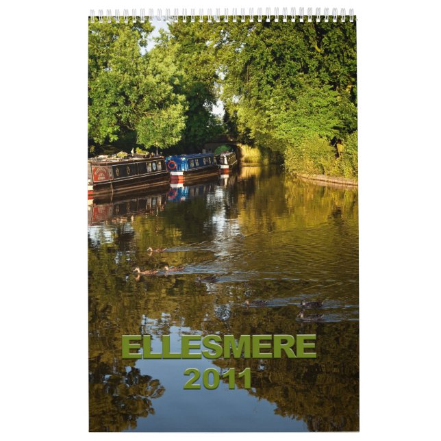 Ellesmere Shropshire Calendar (Cover)