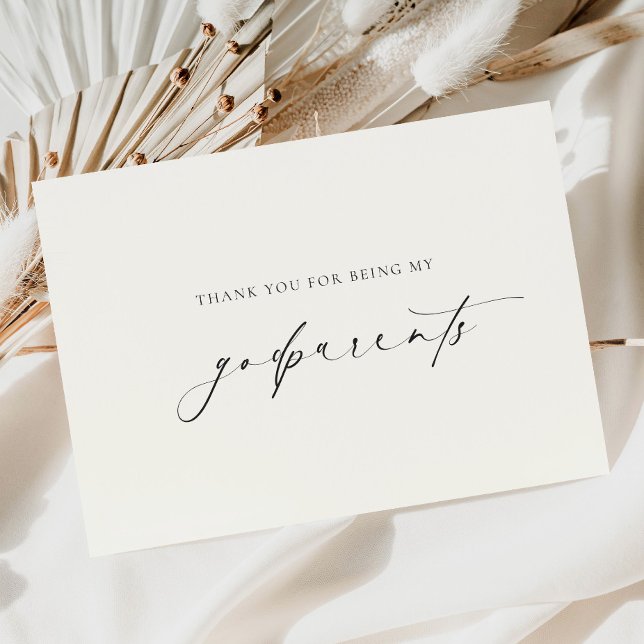 Ellesmere Thank You For Being My Godparents Card (Creator Uploaded)