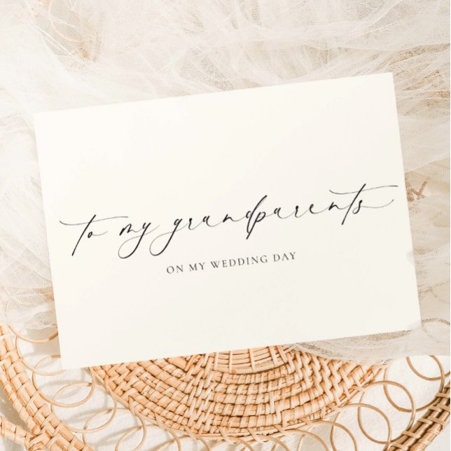 Ellesmere To My Grandparents Wedding Day Card (Creator Uploaded)