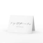 Ellesmere To My Mother-In-Laws Wedding Day