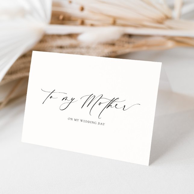 Ellesmere To My Mother Wedding Day Card (Creator Uploaded)