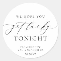 Ellesmere We Hope You Get Lucky Lotto Wedding