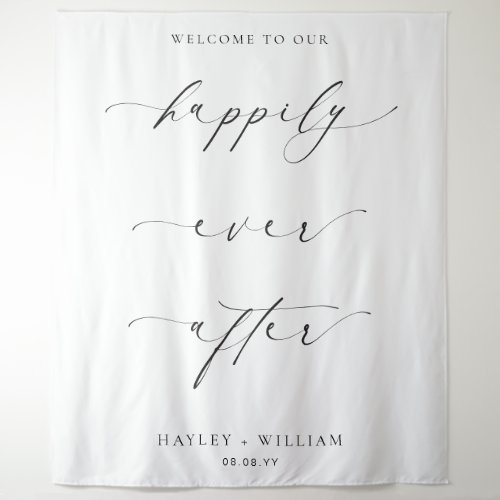 Ellesmere Welcome Happily Ever After Wedding Tapestry