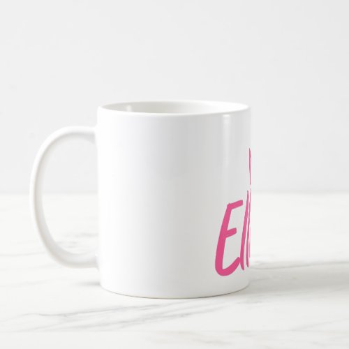 Elliana The Queen Pink Crown For Women Called Elli Coffee Mug