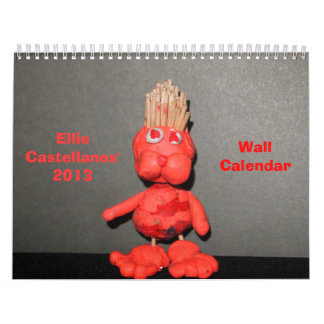 Ellie Castellanos' 2013 Wall Calendar