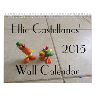 Ellie Castellanos' 2015 Wall Calendar