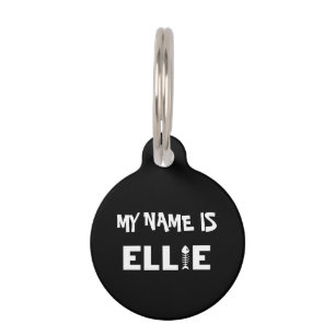 Ellie Cat Pet ID Tag