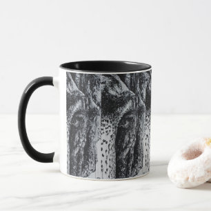 Ellie Elephant Asian Wildlife Jungle Animal Art Mug