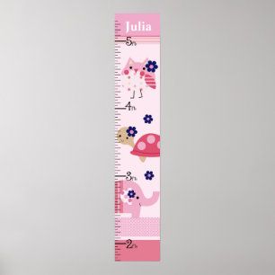 Ellie/Ella Elephant/Owl Growth Chart Keep at 8x44!
