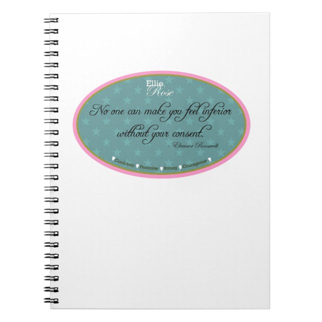 Ellie Rose Favorite Quotes Notebook (Front)
