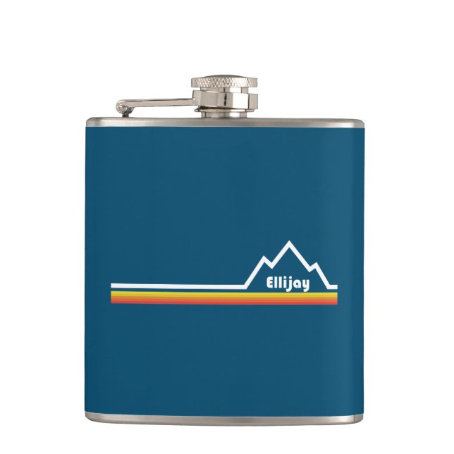 Ellijay Georgia Flask (Front)