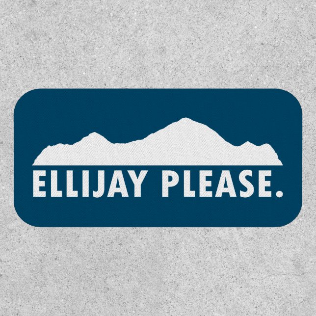Ellijay Georgia Please Patch (Front)
