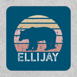Ellijay Georgia Retro Bear Patch