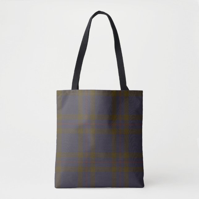 Elliot Clan Tartan Tote Bag (Front)