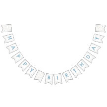 Elliot Confetti Watercolor Dots Bunting Flag