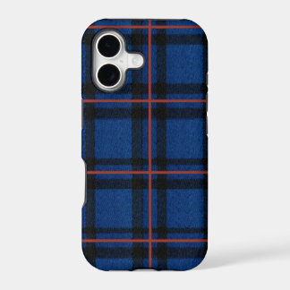 Elliot Tartan Plaid iPhone Cases and Covers