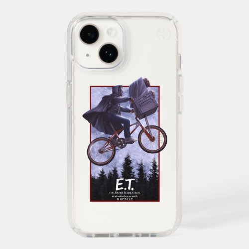 Elliott and ET Flying Bicycle Theatrical Art Speck iPhone 14 Case
