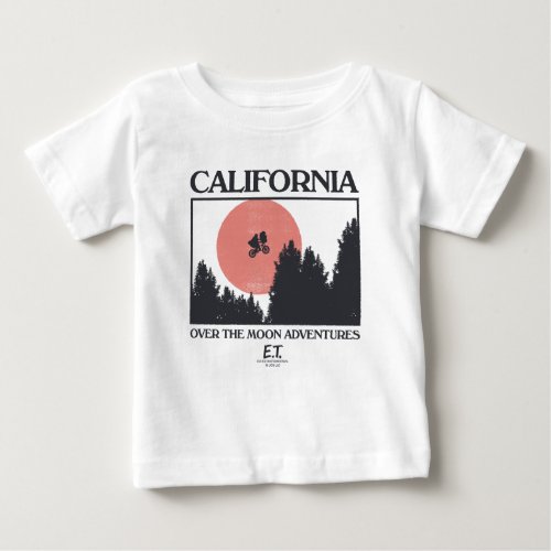 Elliott  ET California Silhouette Graphic Baby T_Shirt