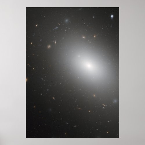 Elliptical Galaxy NGC 1132 _ Hubble Poster