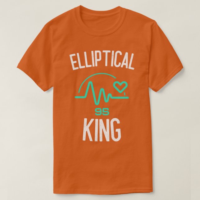 Elliptical King T-Shirt (Design Front)