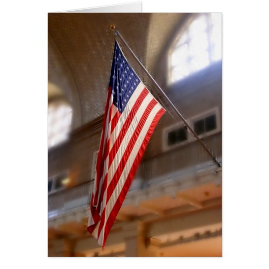 Ellis Island flag Cards (Front)