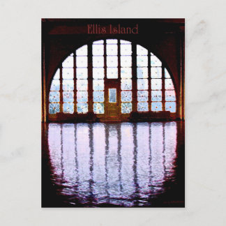 Ellis Island I Postcard