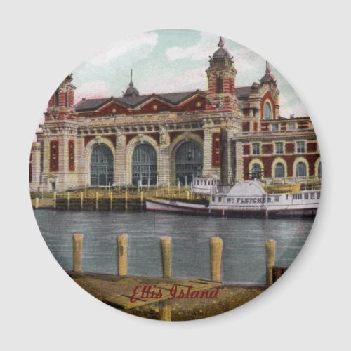 Ellis Island Magnet