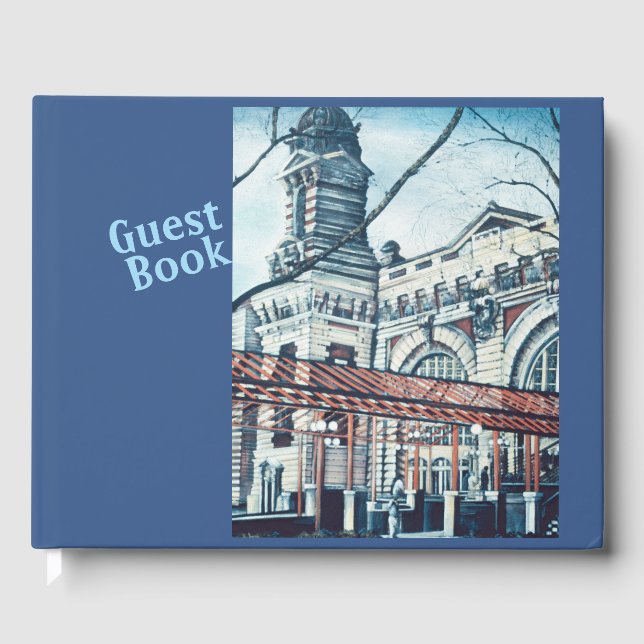 Ellis Island, New York City Guest Book (Front)